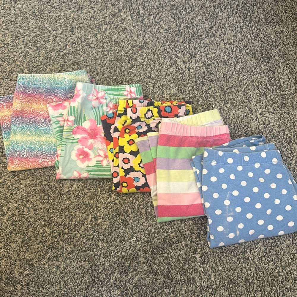 Girls Biker shorts (Pack of 5)